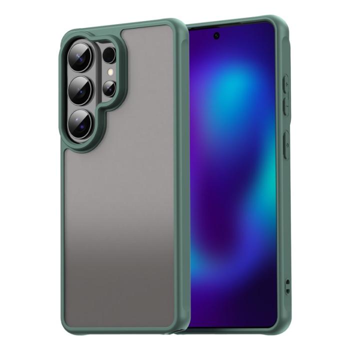 OEM - Mobilskal för Samsung Galaxy S26 Ultra Stötsäker PC + TPU - Grön