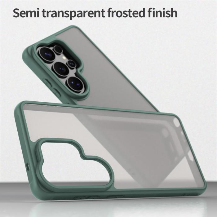 OEM - Mobilskal för Samsung Galaxy S26 Ultra Stötsäker PC + TPU - Grön