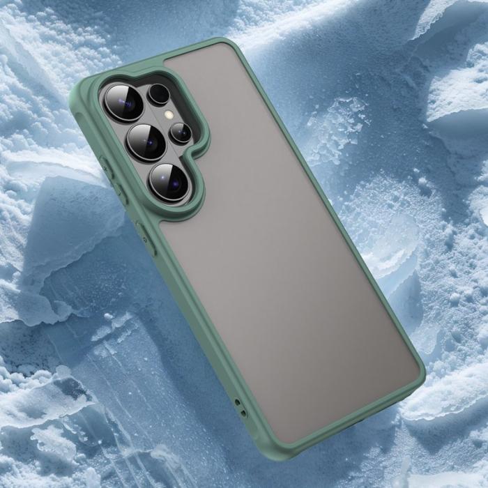 OEM - Mobilskal för Samsung Galaxy S26 Ultra Stötsäker PC + TPU - Grön