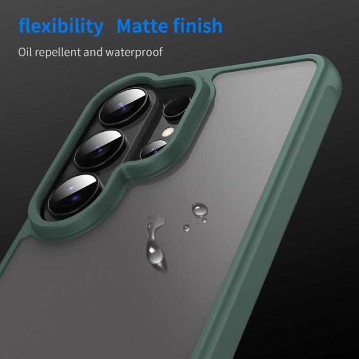 OEM - Mobilskal för Samsung Galaxy S26 Ultra Stötsäker PC + TPU - Grön
