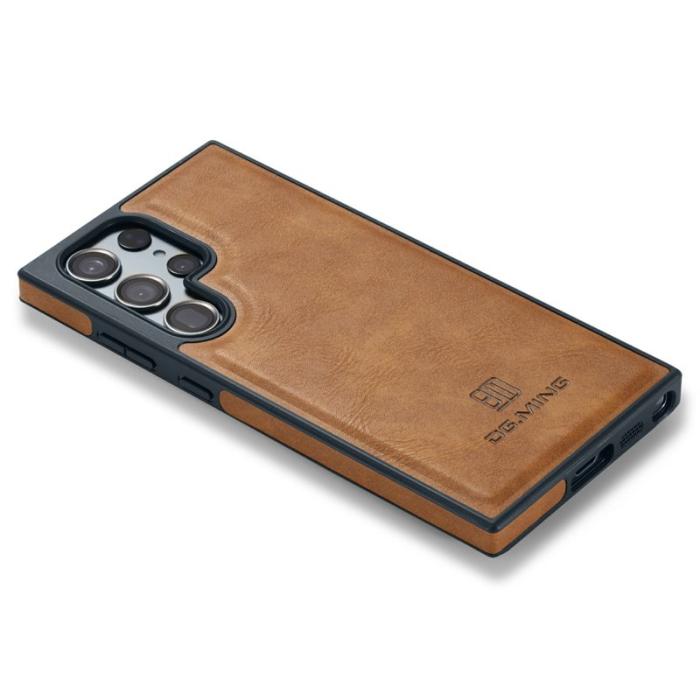 DG.MING - DG.Ming Mobilskal för Samsung Galaxy S26 Ultra Stöttålig PC + TPU - Brun