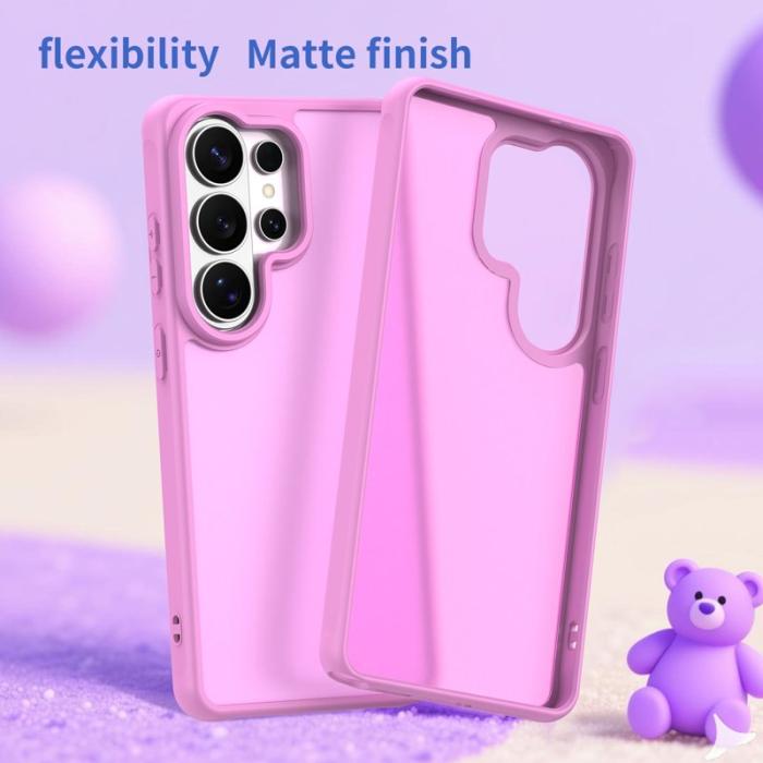 OEM - Mobilskal för Samsung Galaxy S26 Ultra Stöttålig PC + TPU - Ljuslila