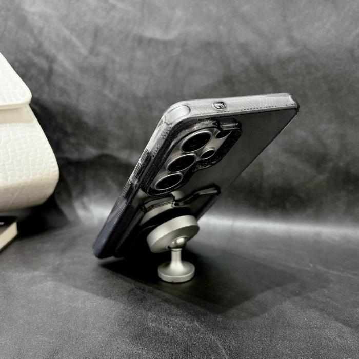 OEM - Mobilskal för Samsung Galaxy S26 Ultra Stöttålig TPU med kortfack - Mörklila