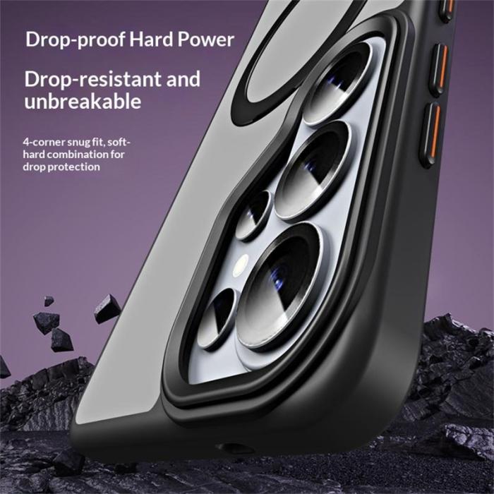 OEM - Mobilskal för Samsung Galaxy S26 Ultra TPU + Akryl Kickstand - Orange