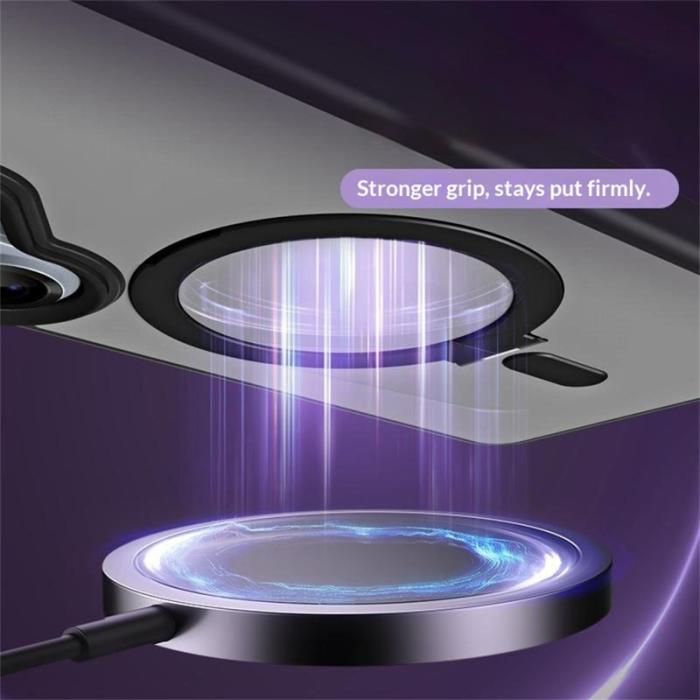 OEM - Mobilskal för Samsung Galaxy S26 Ultra TPU + Akryl Kickstand - Svart