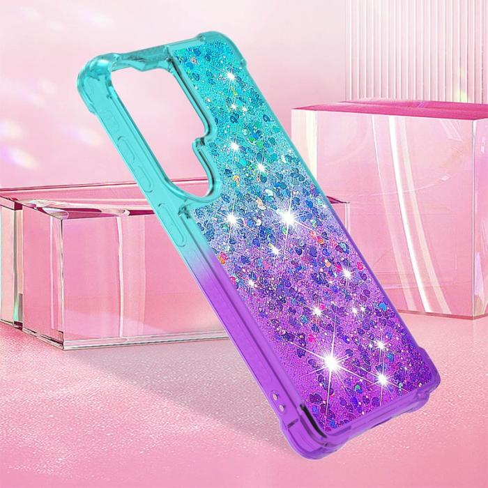 OEM - Mobilskal för Samsung Galaxy S26 Ultra TPU Gradient - Ljusblå+Lila