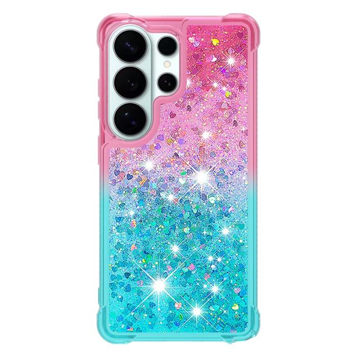 OEM - Mobilskal för Samsung Galaxy S26 Ultra TPU Gradient - Rosa+Himmelsblå