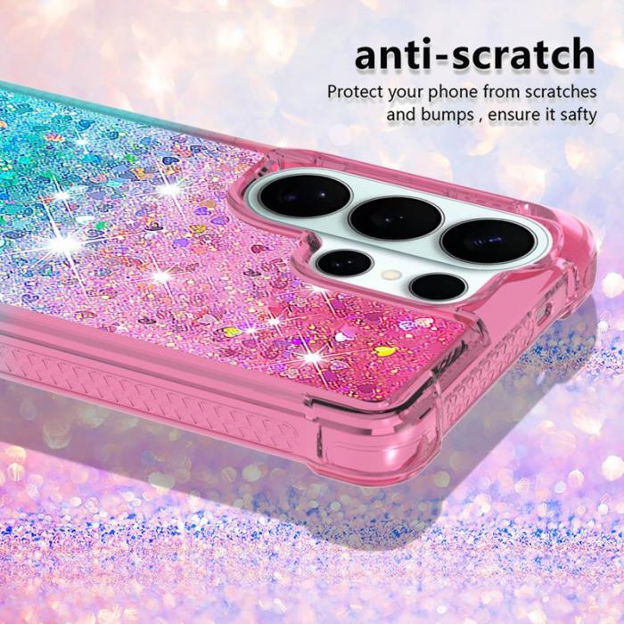 OEM - Mobilskal för Samsung Galaxy S26 Ultra TPU Gradient - Rosa+Himmelsblå