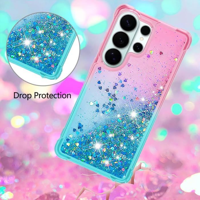 OEM - Mobilskal för Samsung Galaxy S26 Ultra TPU Gradient - Rosa+Himmelsblå