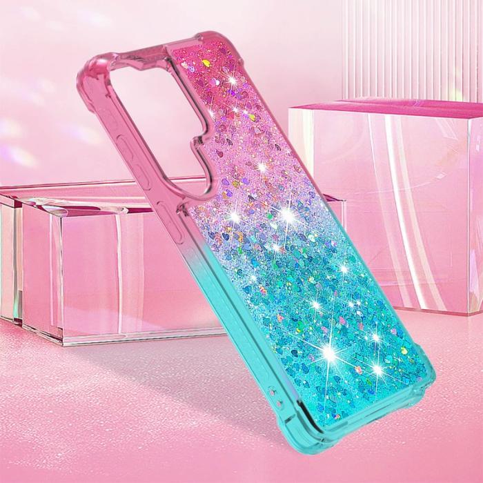 OEM - Mobilskal för Samsung Galaxy S26 Ultra TPU Gradient - Rosa+Himmelsblå