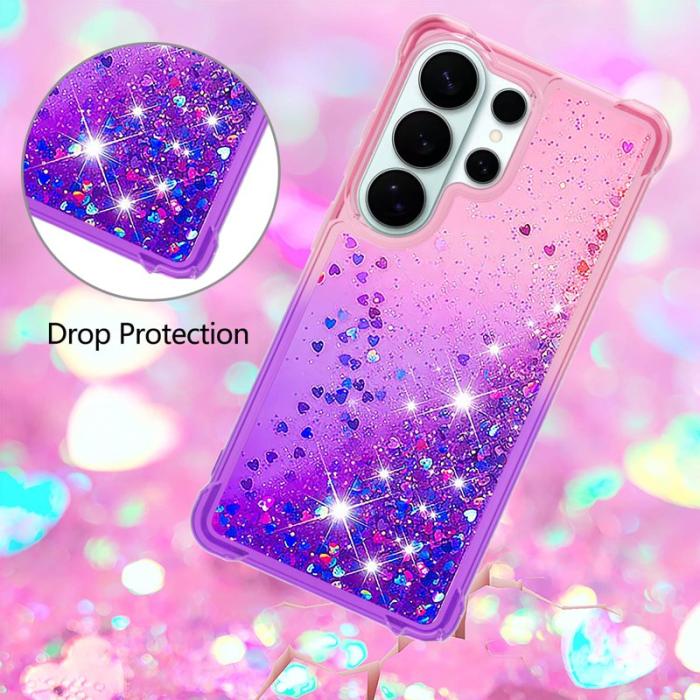 OEM - Mobilskal för Samsung Galaxy S26 Ultra TPU Gradient - Rosa+Lila