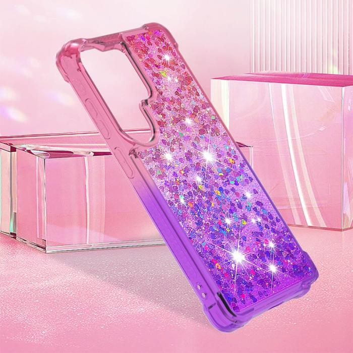 OEM - Mobilskal för Samsung Galaxy S26 Ultra TPU Gradient - Rosa+Lila