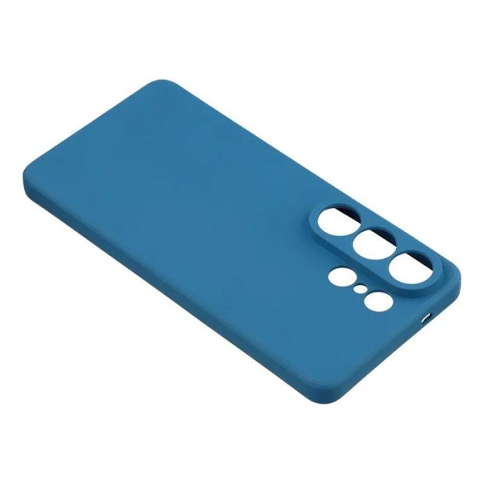 WANLONFENG - WANLONFENG Mobilskal för Samsung Galaxy S26 Ultra TPU med härdat glas - Safir