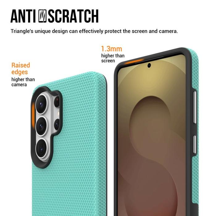 OEM - Mobilskal för Samsung Galaxy S26 Ultra TPU + PC Anti-Drop - Mintgrön