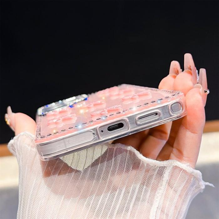 OEM - Mobilskal för Samsung Galaxy S26 Ultra TPU + PC - Glitterstjärnor