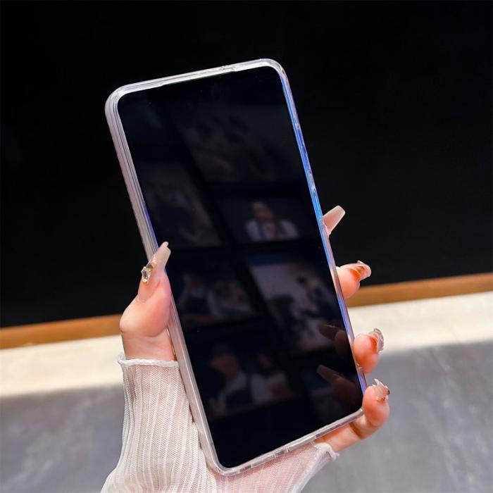 OEM - Mobilskal för Samsung Galaxy S26 Ultra TPU + PC - Glittrande Ljuslila