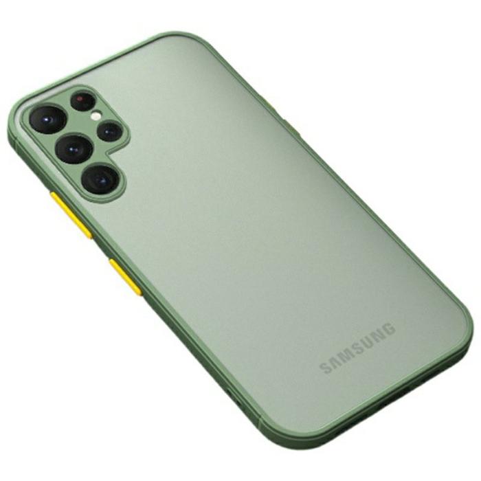 OEM - Mobilskal för Samsung Galaxy S26 Ultra TPU + PC - Matchagrön