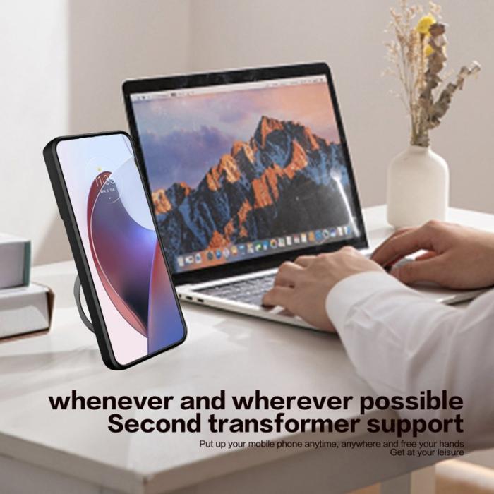 OEM - Mobilskal för Samsung Galaxy S26 Ultra TPU + PC med Kickstand - Blå