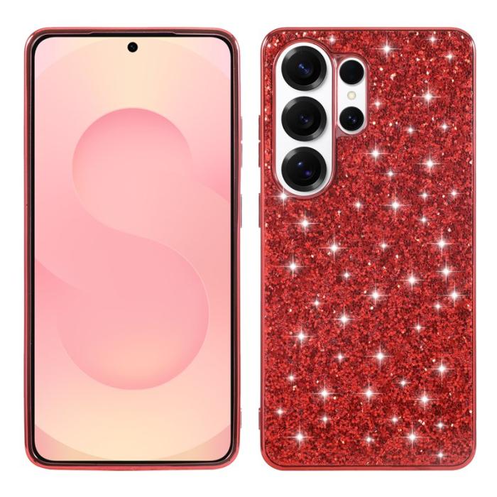 OEM - Mobilskal för Samsung Galaxy S26 Ultra TPU + PC - Röd