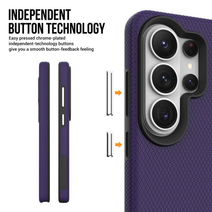 OEM - Mobilskal för Samsung Galaxy S26 Ultra TPU + PC Stötabsorberande - Mörklila