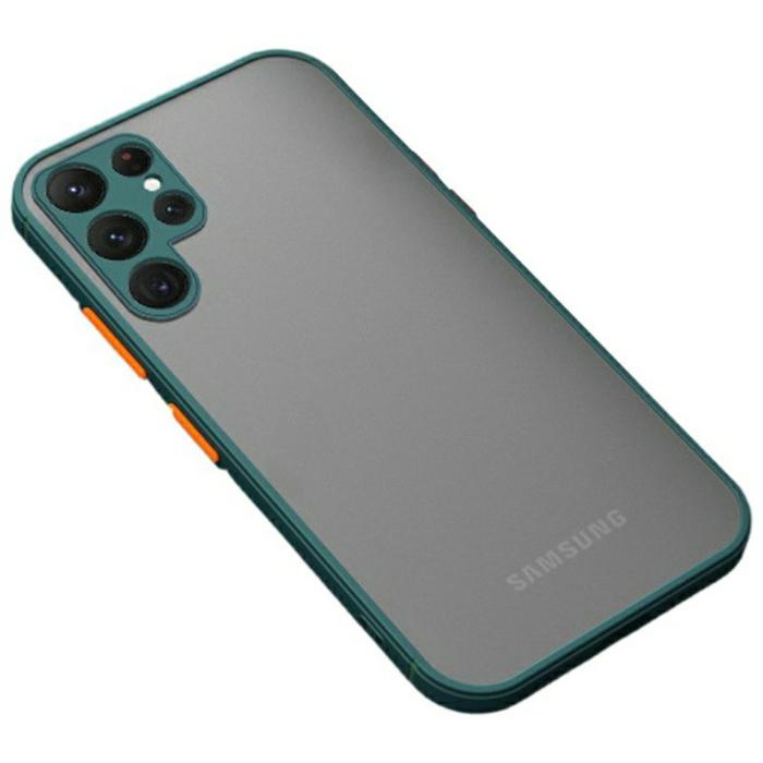 OEM - Mobilskal för Samsung Galaxy S26 Ultra TPU + PC Stöttålig - Mörkgrön