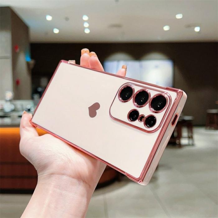 OEM - Mobilskal för Samsung Galaxy S26 Ultra TPU - Rosaröd