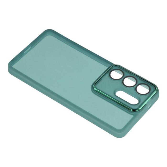 OEM - Mobilskal för Samsung Galaxy S26 Ultra TPU - Transparent Armégrön