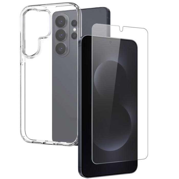 NORTHJO - NORTHJO Mobilskal för Samsung Galaxy S26 Ultra TPU Transparent Härdat glas