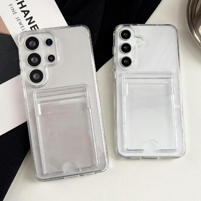 OEM - Mobilskal för Samsung Galaxy S26 Ultra Transparent PC - Grå