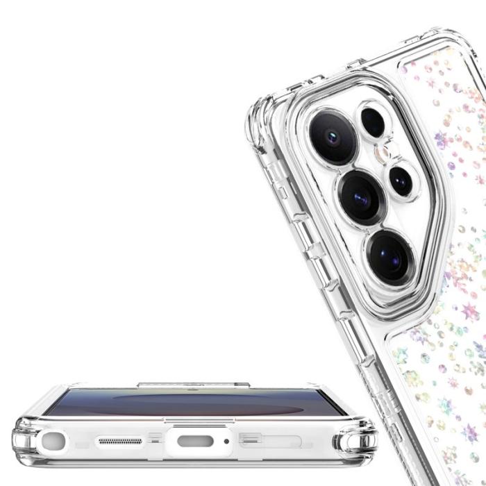 OEM - Mobilskal för Samsung Galaxy S26 Ultra Transparent TPU - Snöflingor