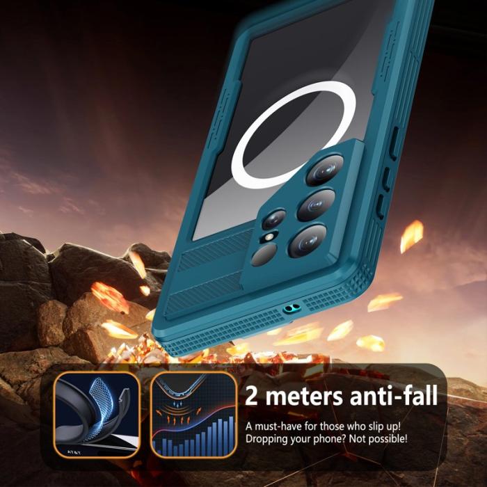 RedPepper - Redpepper Mobilskal för Samsung Galaxy S26 Ultra Vattentålig Magnetisk - Blå