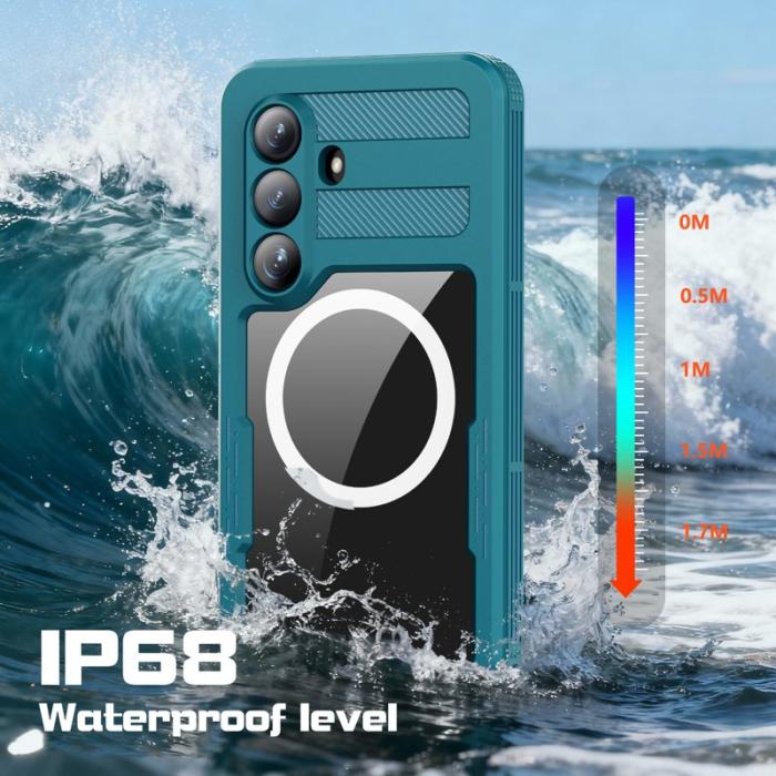 RedPepper - Redpepper Mobilskal för Samsung Galaxy S26 Vattentålig Magnetisk - Blå