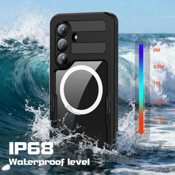 RedPepper - Redpepper Mobilskal för Samsung Galaxy S26 Vattentålig Magnetisk - Svart