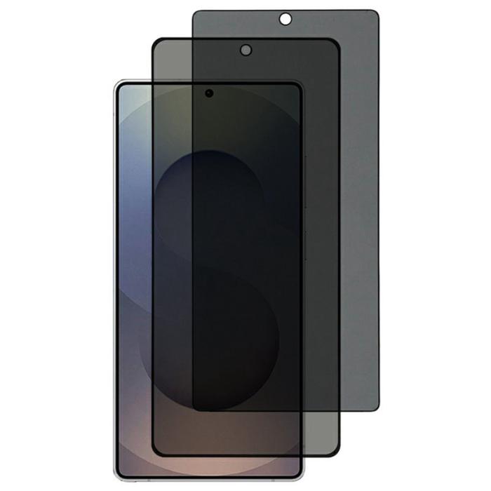 OEM - Skärmskydd för Samsung Galaxy S26 2PCS Anti Spy Härdat Glas - Svart