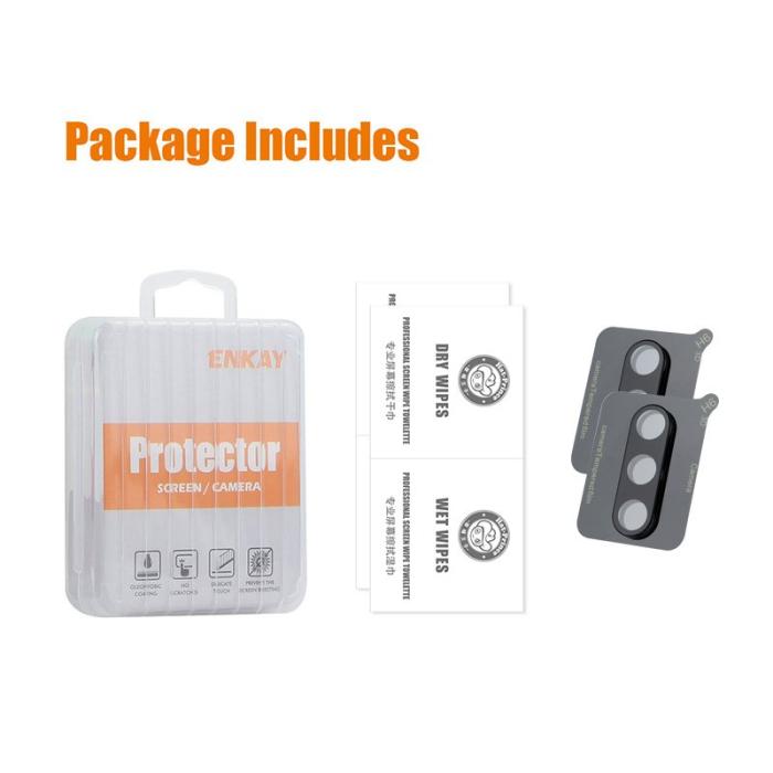 HAT PRINCE - Hat Prince Skärmskydd för Samsung Galaxy S26 2Pcs Kameraskydd Härdat Glas Svart