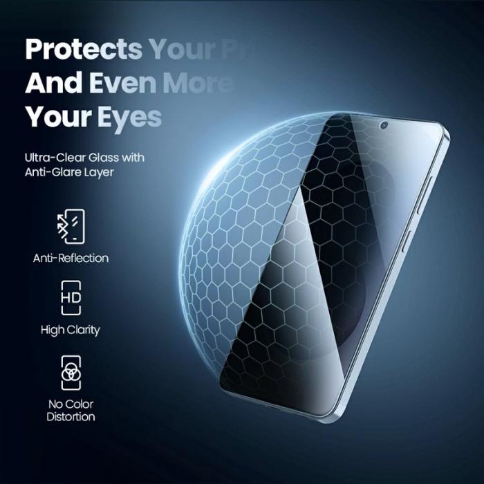 Nillkin - Nillkin Skärmskydd för Samsung Galaxy S26 Anti-Peep AGC Glas - Transparent