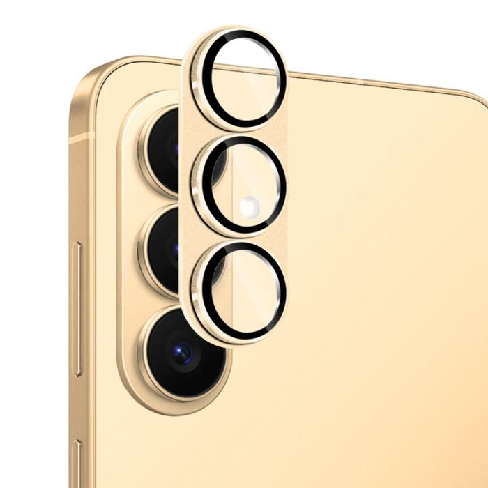 HAT PRINCE - Hat Prince Skärmskydd för Samsung Galaxy S26 ENKAY HAT PRINCE Kamera Skydd Guld