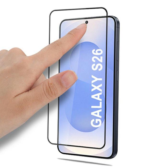 Mocolo - Mocolo Skärmskydd för Samsung Galaxy S26 Härdat glas Anti-Shatter - Svart
