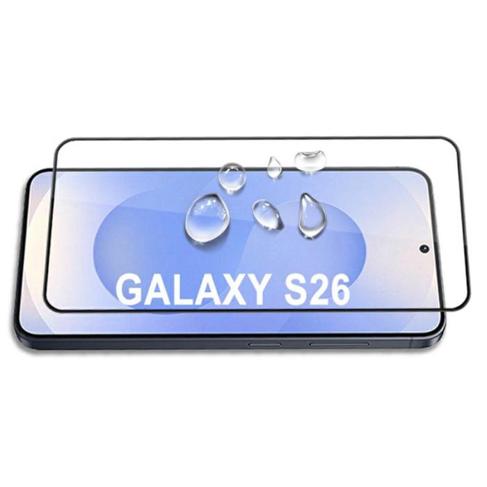 Mocolo - Mocolo Skärmskydd för Samsung Galaxy S26 Härdat glas Anti-Shatter - Svart