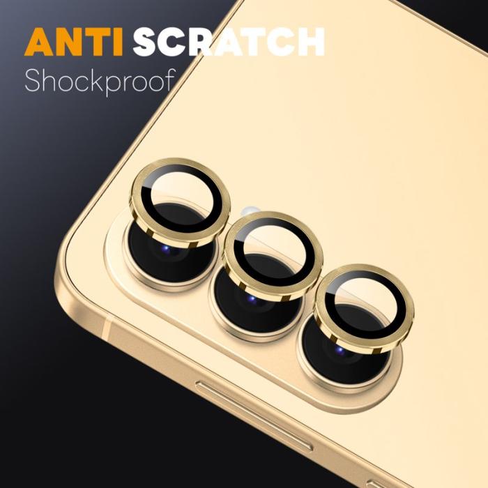 NORTHJO - NORTHJO Skärmskydd för Samsung Galaxy S26 Härdat glas Kamera Skydd - Guld