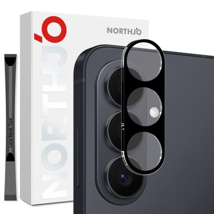 NORTHJO - NORTHJO Skärmskydd för Samsung Galaxy S26 Kamera Skydd 3D Härdat Glas