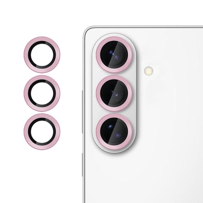 OEM - Skärmskydd för Samsung Galaxy S26 Kamera Skydd Tempererat Glas - Rosa