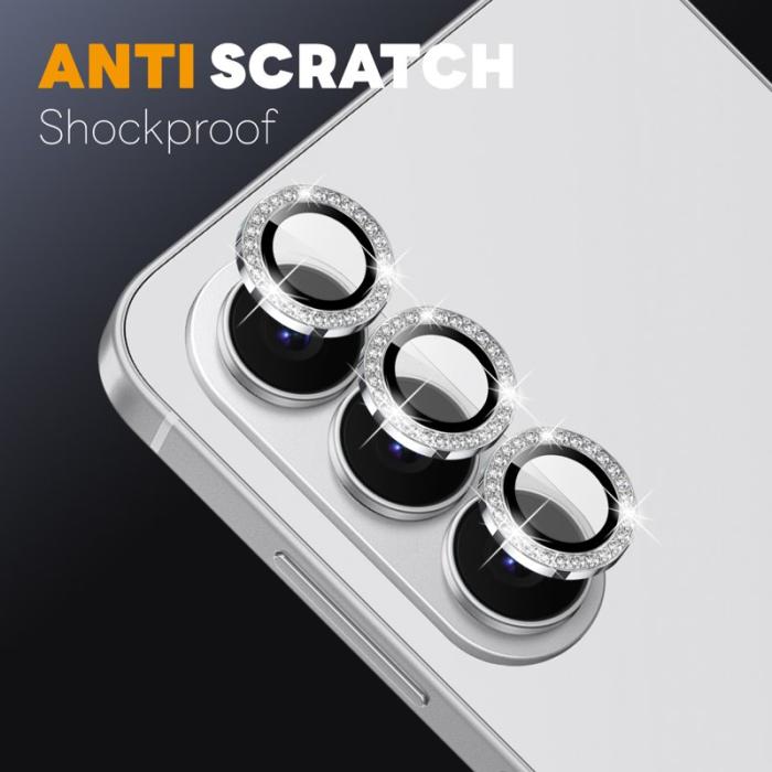 NORTHJO - NORTHJO Skärmskydd för Samsung Galaxy S26 Kamera Skydd Tempererat Glas - Silver