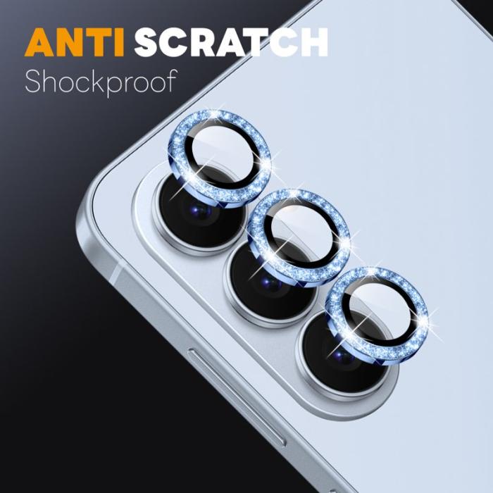 NORTHJO - NORTHJO Skärmskydd för Samsung Galaxy S26 Kameraskydd Härdat glas - Blå