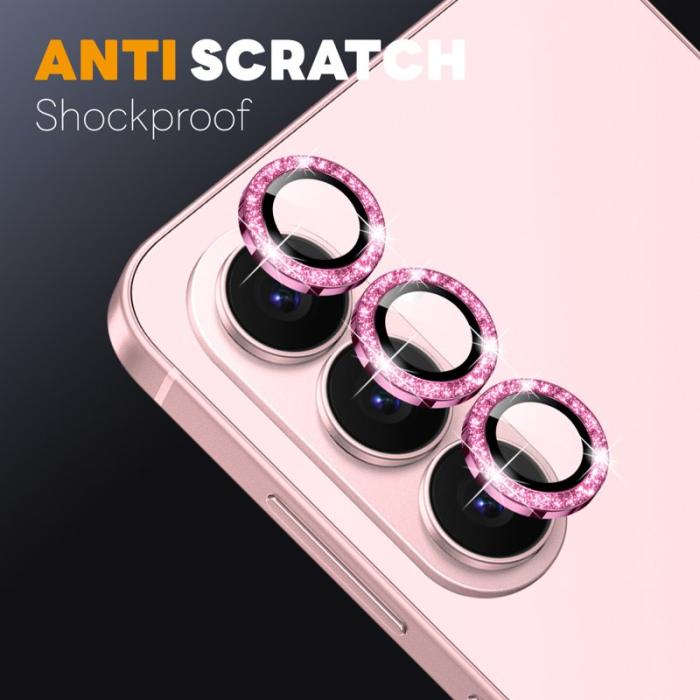 NORTHJO - NORTHJO Skärmskydd för Samsung Galaxy S26 Kameraskydd Härdat glas - Rosa