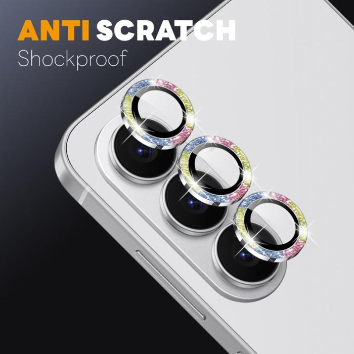 NORTHJO - NORTHJO Skärmskydd för Samsung Galaxy S26 Kameraskydd Tempererat glas - Färgglad