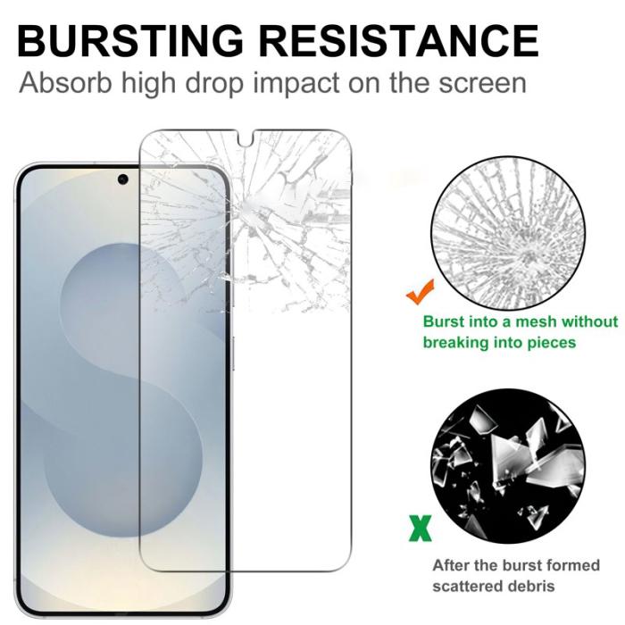 OEM - Skärmskydd för Samsung Galaxy S26 Plus 2.5D HD Härdat glas - Transparent