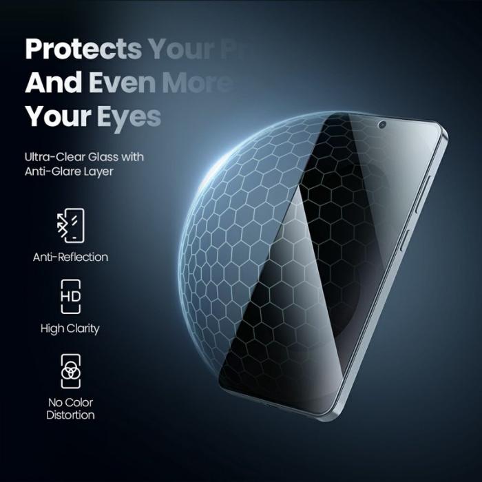 Nillkin - Nillkin Skärmskydd för Samsung Galaxy S26 Plus Anti-Peep AGC Glas - Transparent