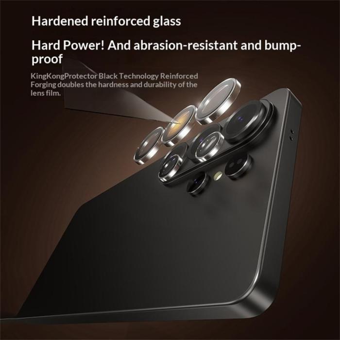 Benks - Benks Skärmskydd för Samsung Galaxy S26 Plus Full Coverage Kamera - Svart