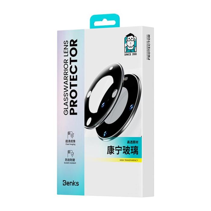 Benks - Benks Skärmskydd för Samsung Galaxy S26 Plus Full Coverage Kamera - Svart